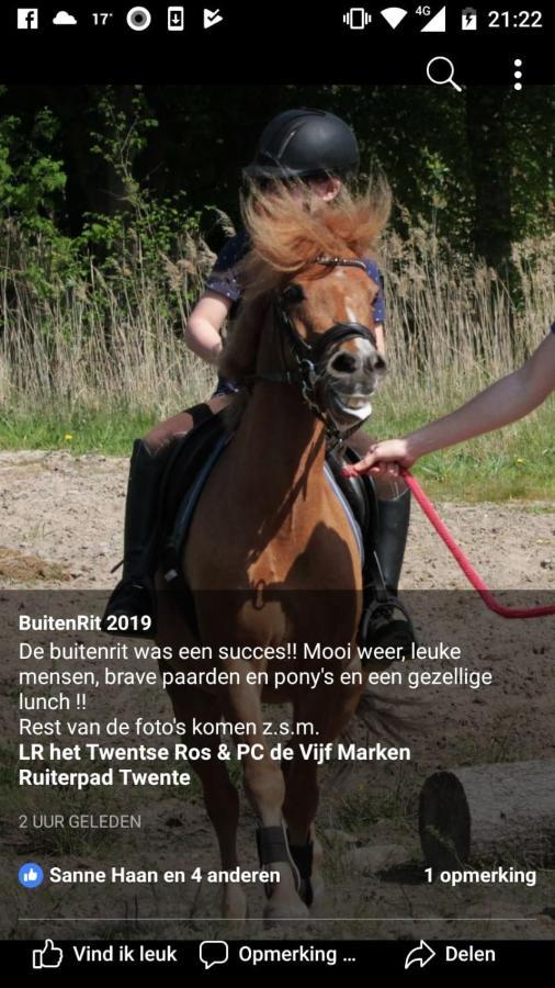 Erve Het Roolvink Boerderij Appartementen 40-50 M2 エンスヘーデ エクステリア 写真
